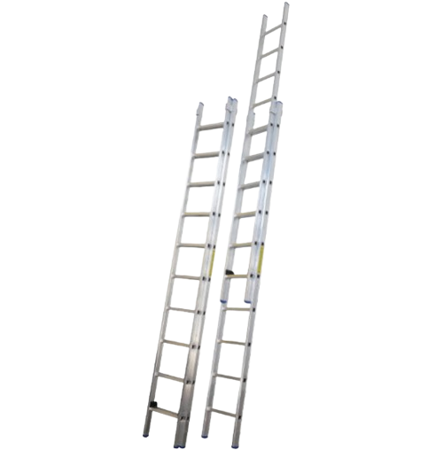 MERDİVEN 2 AÇILIMLI ALÜMİNYUM SÜRGÜLÜ 2.5 MTx2/63